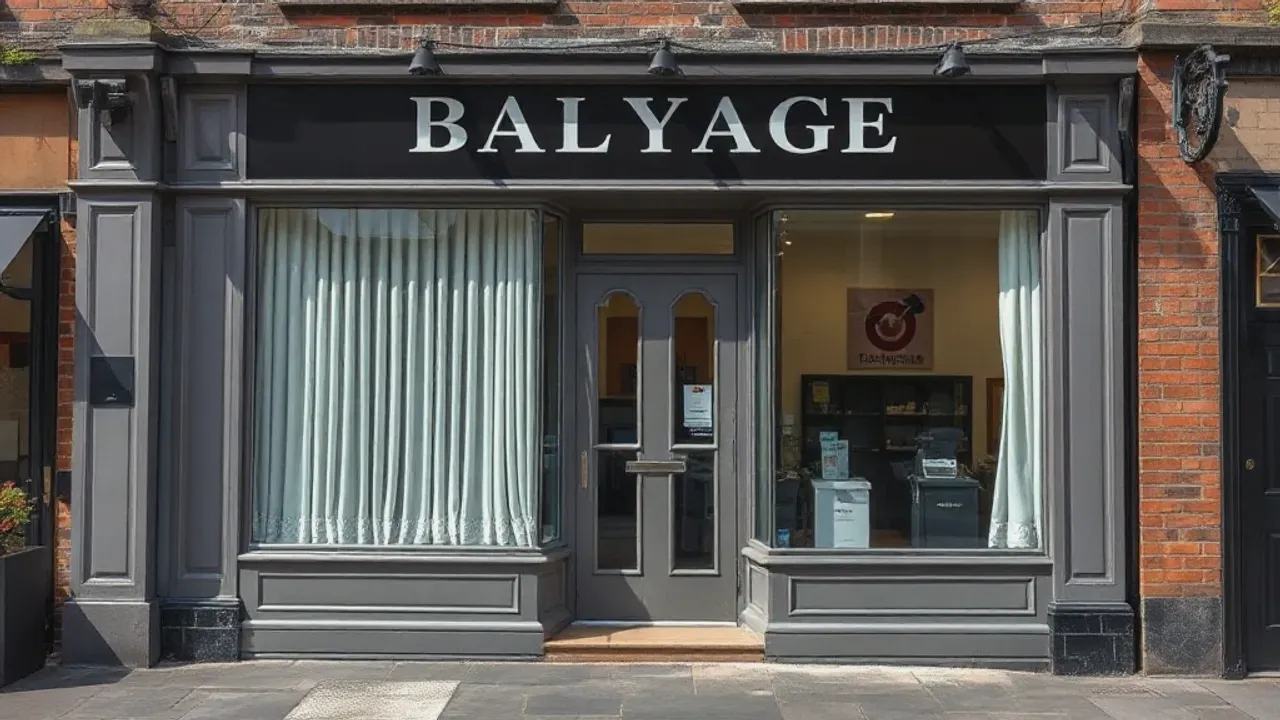 The building and ground relevant to Balayage in Manchester