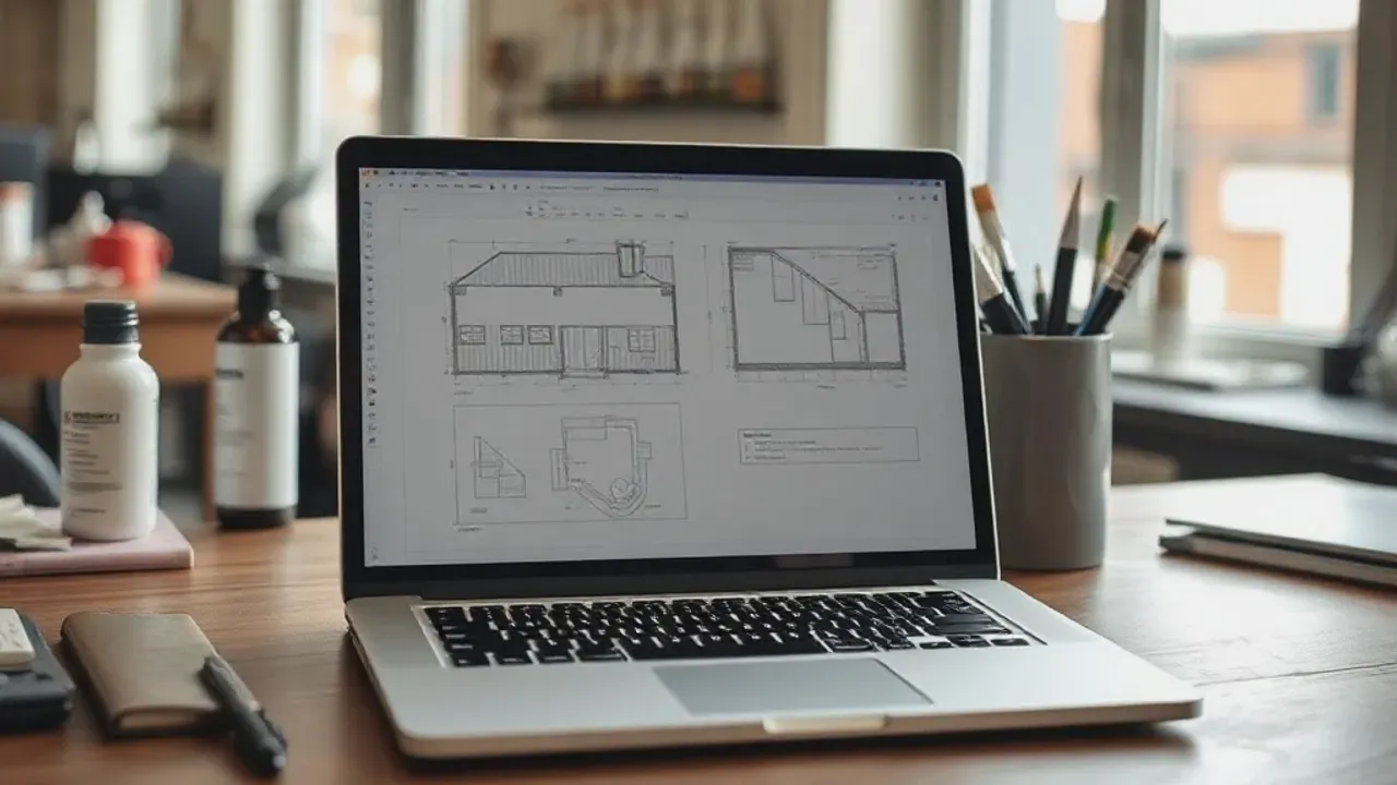 Plans and survey data produced by Sale hairdressing